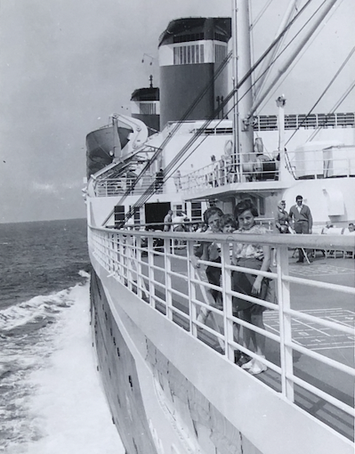 Coming to America On Board the SS United States - Steamship Historical ...