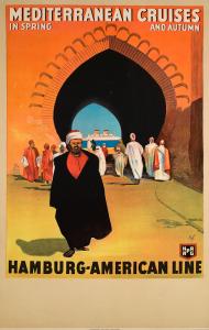 Hamburg-American Line Poster - Art